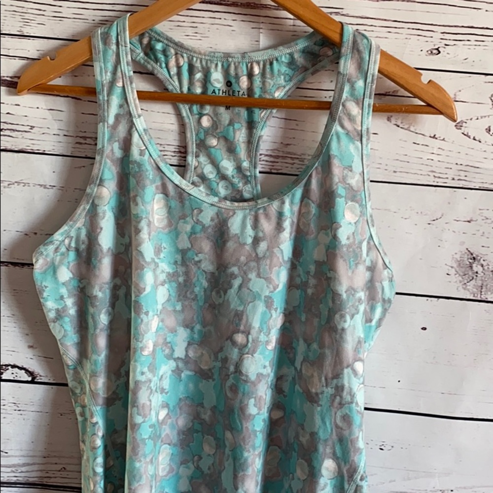 Athleta Racerback Tank Top Size Medium - Picture 3 of 7